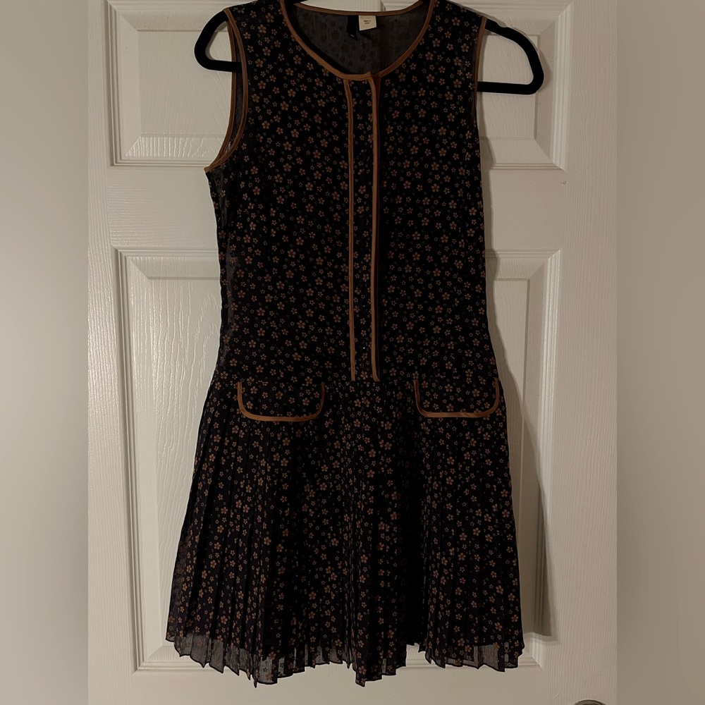 Divided Sheer Floral Sundress